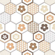 ASIA TILE 25X25 RUBY BROWN (DIS)